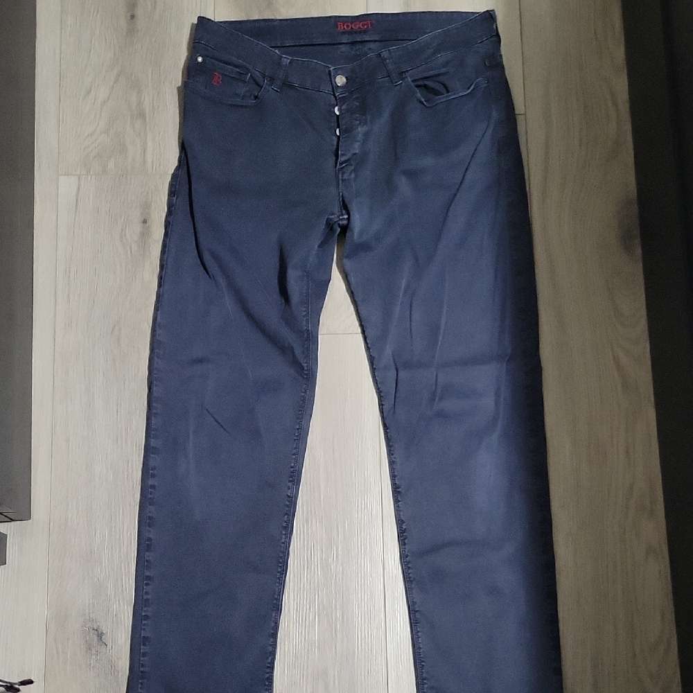 Boggi Milano Men's Straight Blue Jeans Size 36x34